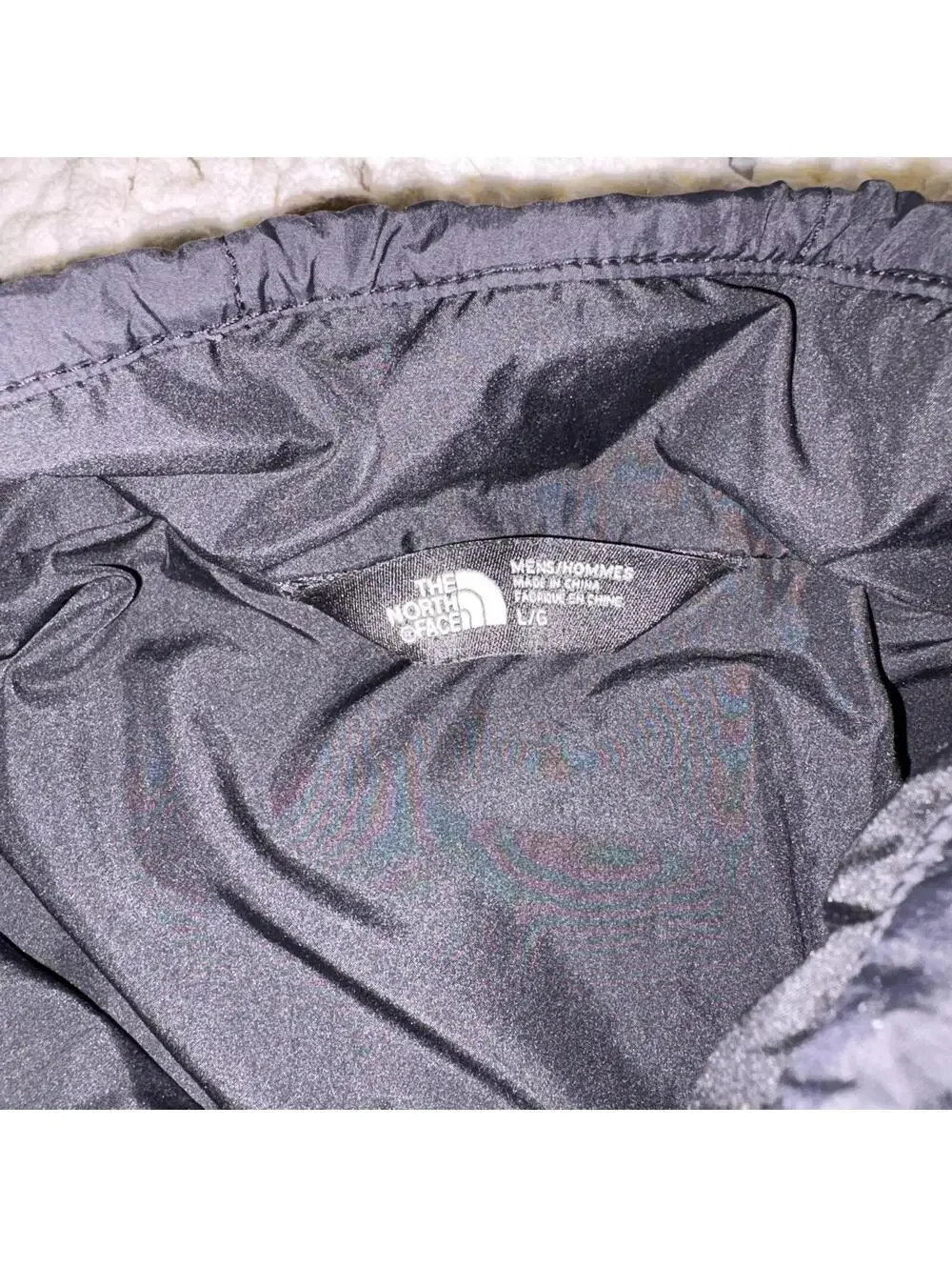The North Face Black Quilted Mens Large Jacket Lightweight Outdoors North Face